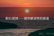新91视频——媒体解读特别报道