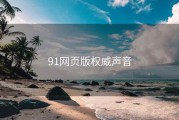 91网页版权威声音