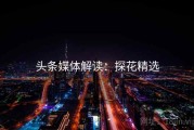 头条媒体解读：探花精选