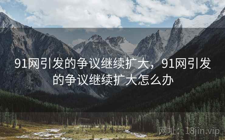 91网引发的争议继续扩大，91网引发的争议继续扩大怎么办