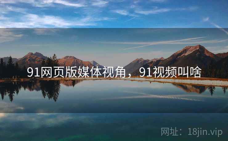 91网页版媒体视角，91视频叫啥