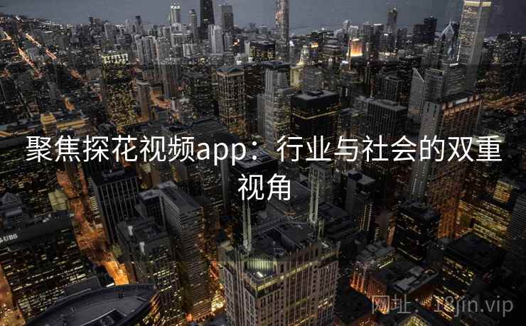 聚焦探花视频app：行业与社会的双重视角