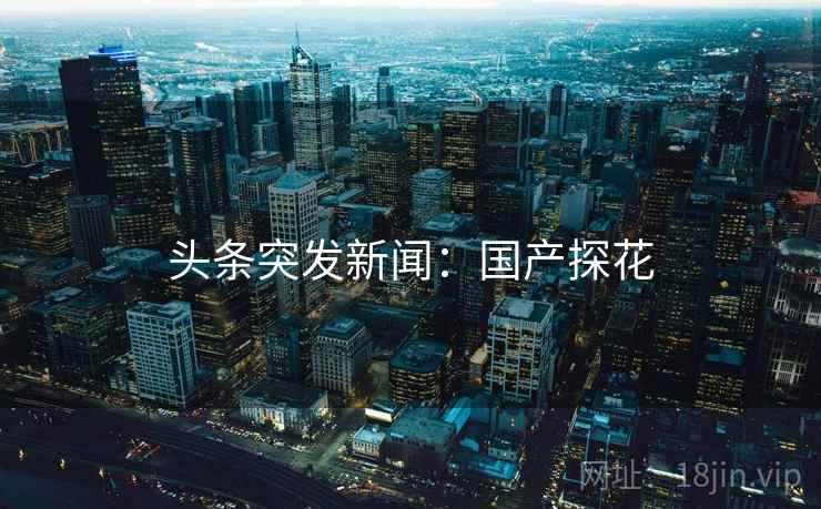 头条突发新闻：国产探花