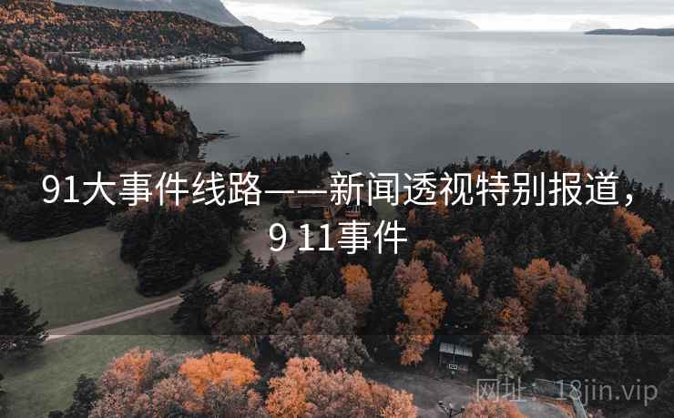 91大事件线路——新闻透视特别报道，9 11事件